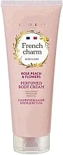 Парфумерія, косметика Парфумований крем для тіла - Liora French Charm Rose Peach & Flowers Body Cream