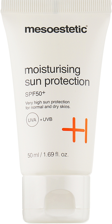 Крем для полной защиты от солнца - Mesoestetic Moisturising Sun Protection Spf 50