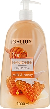 Крем-мило "Молоко і мед" - Gallus Soap — фото N1