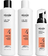 Духи, Парфюмерия, косметика Набор - Nioxin System 4 Loyalty Kit (shmp/300ml + h/cond/300ml + h/serum/100ml)