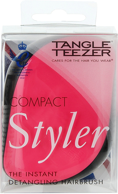 Компактная щетка для волос - Tangle Teezer Compact Styler Pink Sizzle