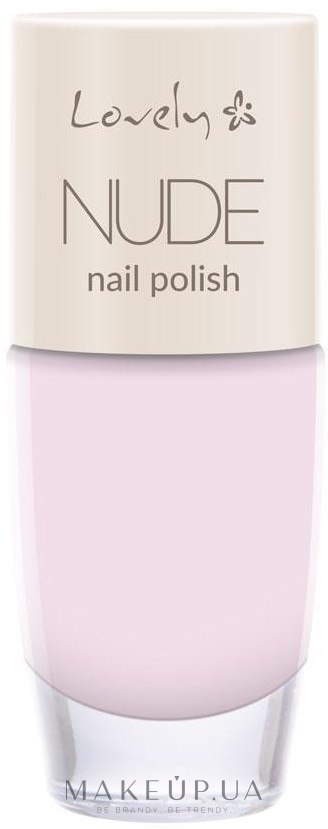 Лак для нігтів - Lovely Nude Nail Polish — фото 01