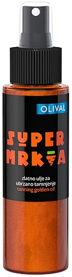 Золота морквяна олія для прискореної засмаги - Olival Super Carrot Accelerated Tanning Golden Oil — фото N1