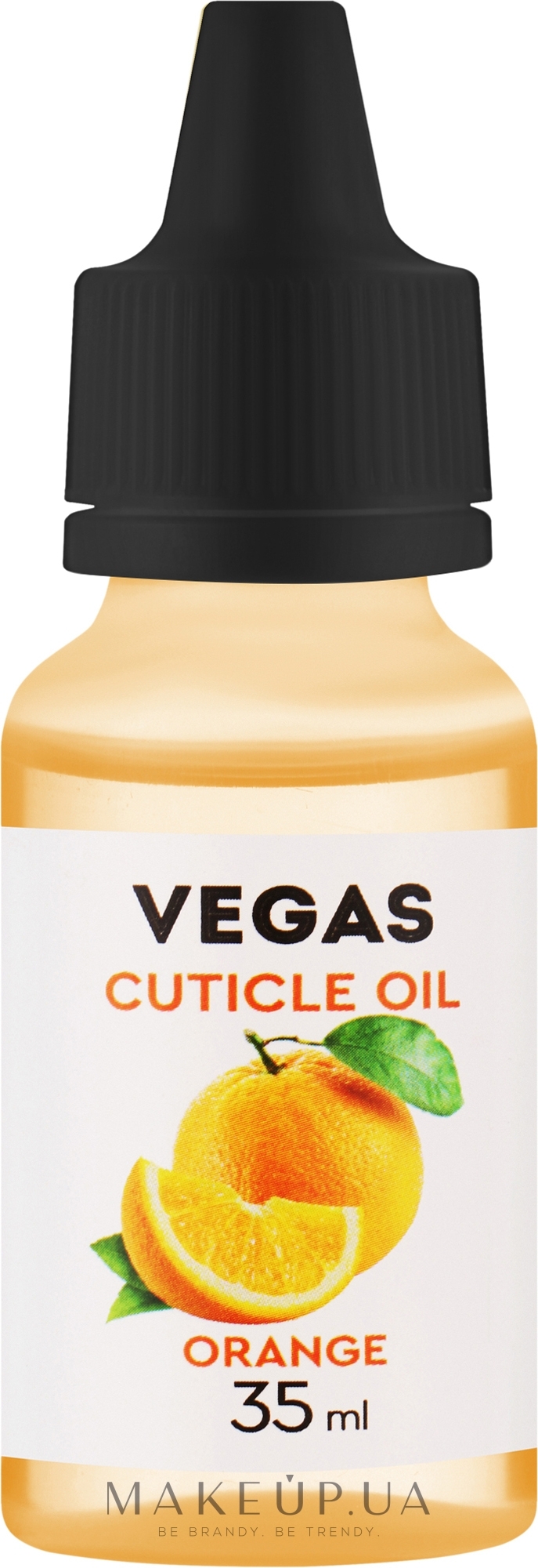 Масло для кутикулы "Апельсин" - Vegas Nail Lacquer Cuticle Oil Orange  — фото 35ml