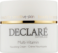 Духи, Парфюмерия, косметика Питательный крем с мультивитаминами - Declare Nourishing Multi-Vitamin Cream 50 ml