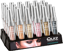 Жидкие тени для век, металлик - Quiz Cosmetics Liquid Eyeshadow Glam — фото N2