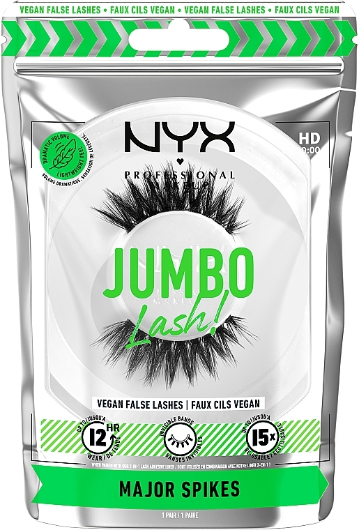 NYX Professional Makeup Jumbo Lash! Major Spikes - Накладні вії — фото N1