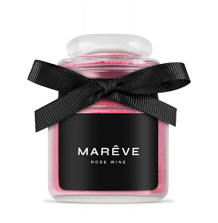 Шёлк для ванны парфюмированный с шиммером "Rose Wine" - MARÊVE — фото N2