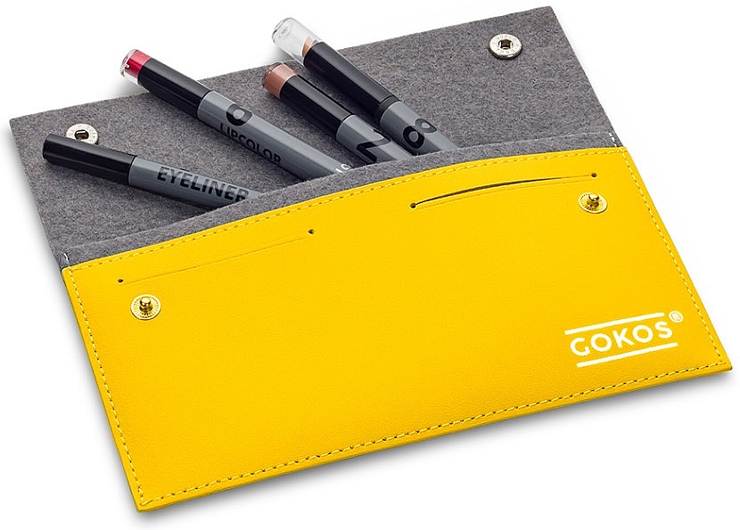 Косметичка "Sunny Yellow" - Gokos Wallet Leather — фото N2