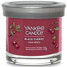 Парфумерія, косметика Ароматична свічка в склянці "Black Cherry" - Yankee Candle Singnature