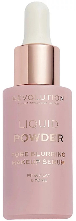 Праймер-сироватка - Makeup Revolution Liquid Powder Pore Blurring Makeup Serum — фото N1