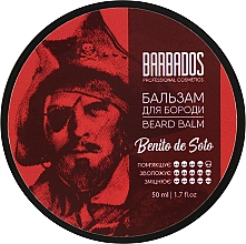 Духи, Парфюмерия, косметика Бальзам для бороды - Barbados Pirates Beard Balm Benito De Soto