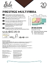 Колготки женские "Prestige Multifibra", 20 Den, shade - Siela — фото N2