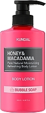 Лосьон для тела "Bubble Soap" - Kundal Honey & Macadamia Body Lotion  — фото N1