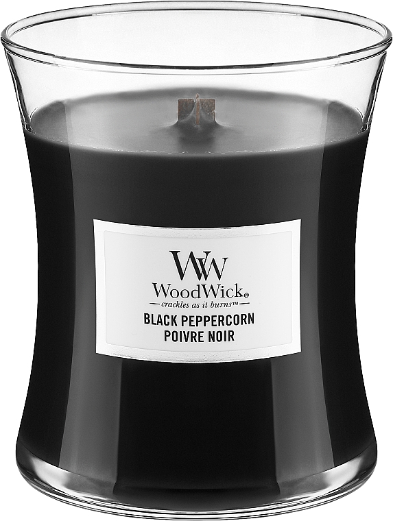 Ароматична свічка у склянці - WoodWick Black Peppercorn Candle — фото N2