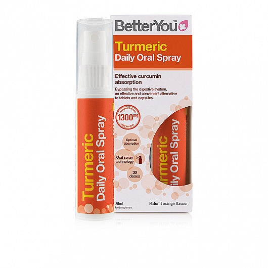 Спрей для порожнини рота - BetterYou Turmeric Daily Oral Spray — фото N1