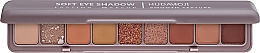 Парфумерія, косметика Палетка для пальчикових тіней для повік, 9 кольорів - Hudamoji Fingertip Eyeshadow