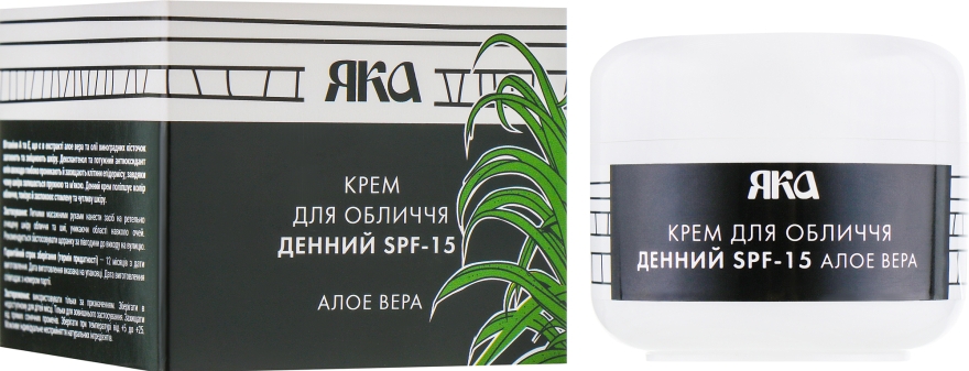 Яка SPF-15 - Крем для лица дневной "Алоэ Вера": купить по лучшей цене в Украине | Makeup.ua