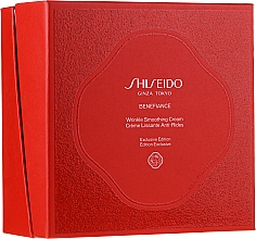 Набор - Shiseido Benefiance Wrinkle Smoothing Cream Holiday Kit (f/cr/50ml + foam/15ml + treat/30ml + conc/10ml + eye/cr/2ml) — фото N2