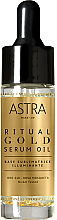 Парфумерія, косметика База під макіяж із золотом - Astra Ritual Gold Serum Oil