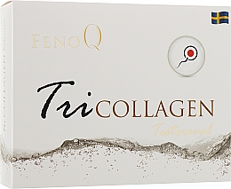 Питьевой триколлаген пептиды для мужчин - FenoQ TriCollagen Testoreval — фото N1