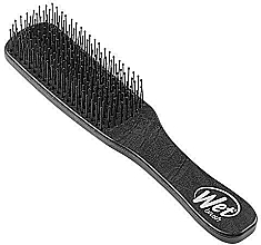 Мужская расческа для спутанных волос - Wet Brush Mens Detangler Black Leather — фото N1