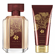 Духи, Парфюмерия, косметика Avon Imari Celebration Edition - Набор (edt/50ml + b/lot/150ml + bag)