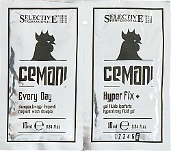 Парфумерія, косметика Набір - Selective Professional Cemani (shm/10ml + fluid/10ml)