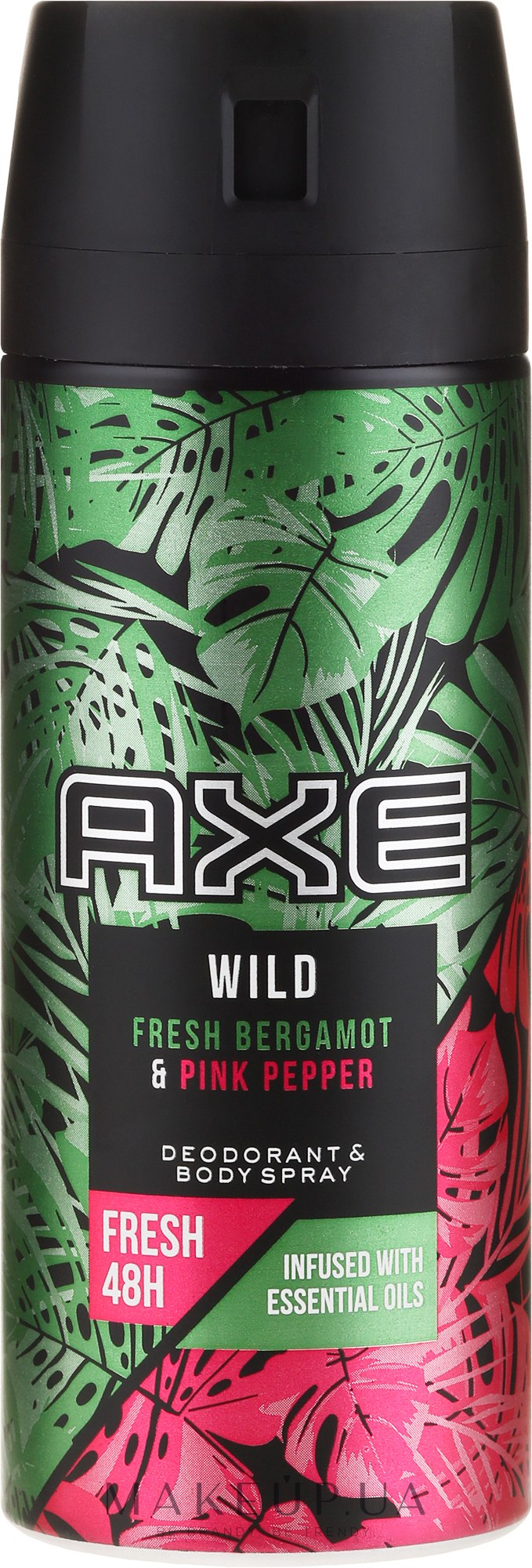 Антиперспирант-аэрозоль - Axe Wild Fresh Bergamot & Pink Pepper — фото 150ml