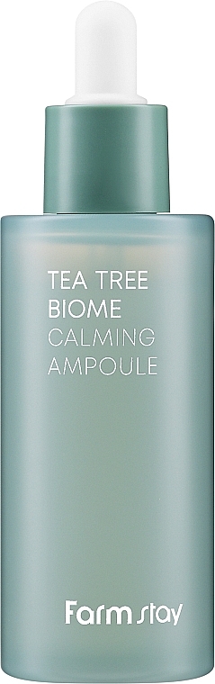 Заспокійлива ампульна сироватка з екстрактом чайного дерева - FarmStay Tea Tree Biome Calming Ampoule — фото N1