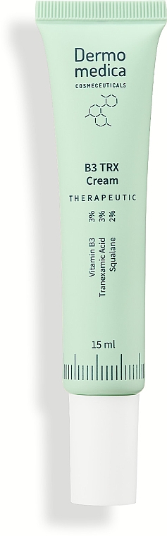 Восстанавливающий осветляющий крем с транексамовой кислотой - Dermomedica Therapeutic B3 TRX Cream — фото N2