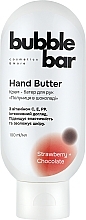 Крем-баттер для рук "Клубника в шоколаде" - Bubble Bar Hand Cream Butter — фото N1