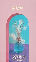 Духи, Парфюмерия, косметика Аромадиффузор - Mr&Mrs Fragrance Queen 01 Tangerine, Jasmine, Musk (Tiffany)