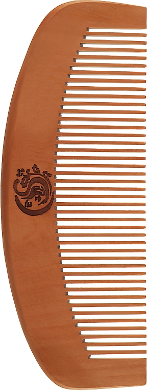 Гребінець CS360 для волосся, дерев'яний, овал - Cosmo Shop