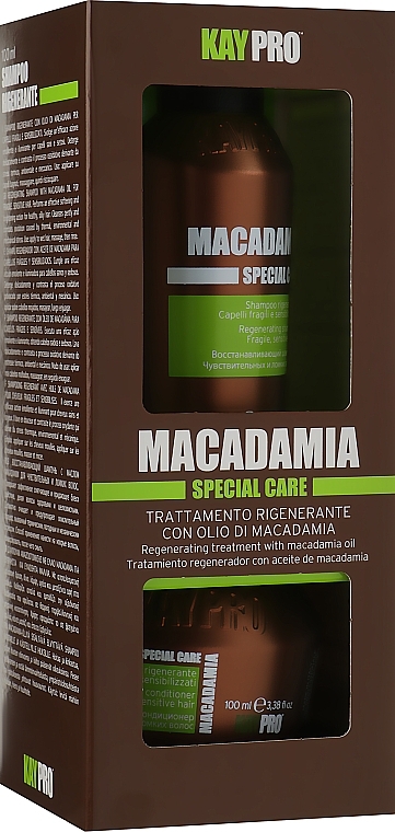 УЦЕНКА Набор - KayPro Special Care Macadamia (shmp/100ml + h/cond/100ml) * — фото N1