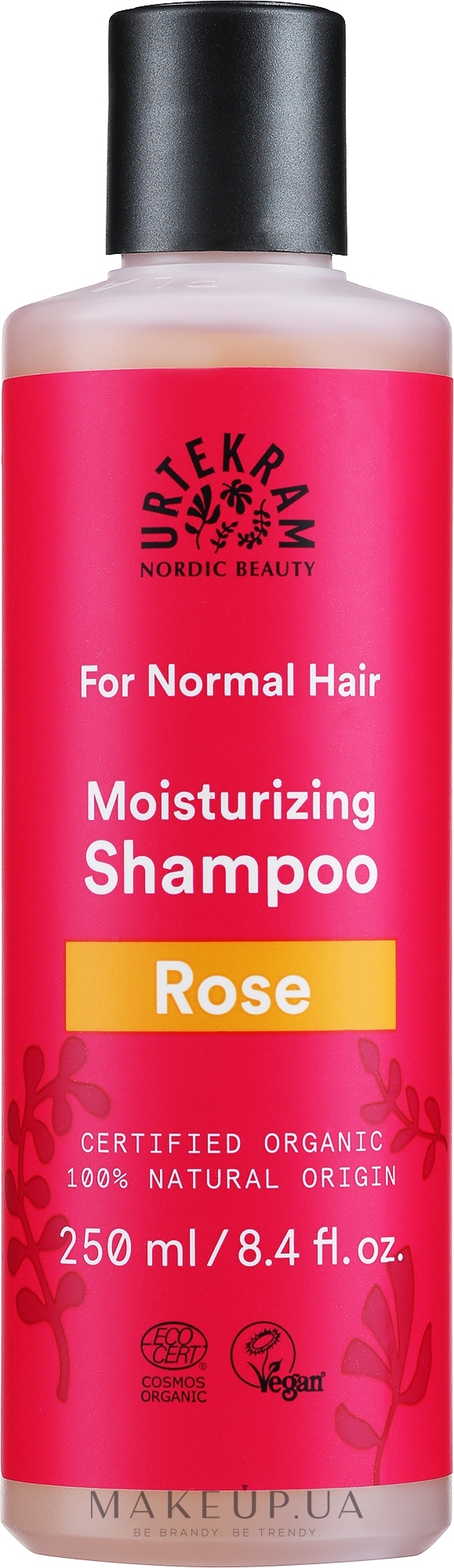 Шампунь "Роза" для нормальных волос - Urtekram Rose Shampoo Normal Hair — фото 250ml