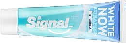 УЦЕНКА Зубная паста "Мгновенное отбеливание" - Signal Now White Extra Fresh Toothpaste * — фото N2