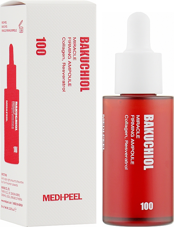 Ампульная сыворотка для лица с экстрактом бакучиола - MEDIPEEL Bakuchiol Miracle Firming Ampoule — фото N2