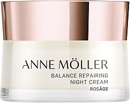 Відновлювальний нічний крем для обличчя - Anne Moller Rosage Balance Repairing Night Cream — фото N1