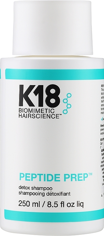 Детокс-шампунь для волосся - K18 Hair Biomimetic Hairscience Peptide Prep Detox Shampoo — фото N1