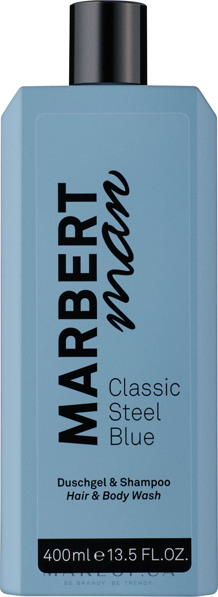 Marbert Man Classic Steel Blue - Шампунь-гель для душу — фото 400ml