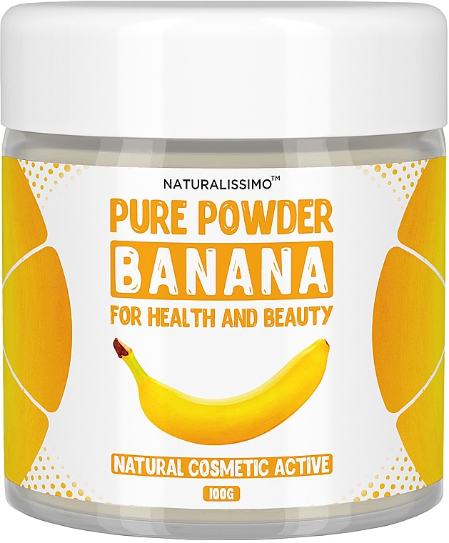 Пудра банана - Naturalissimo Powder Banana — фото N1