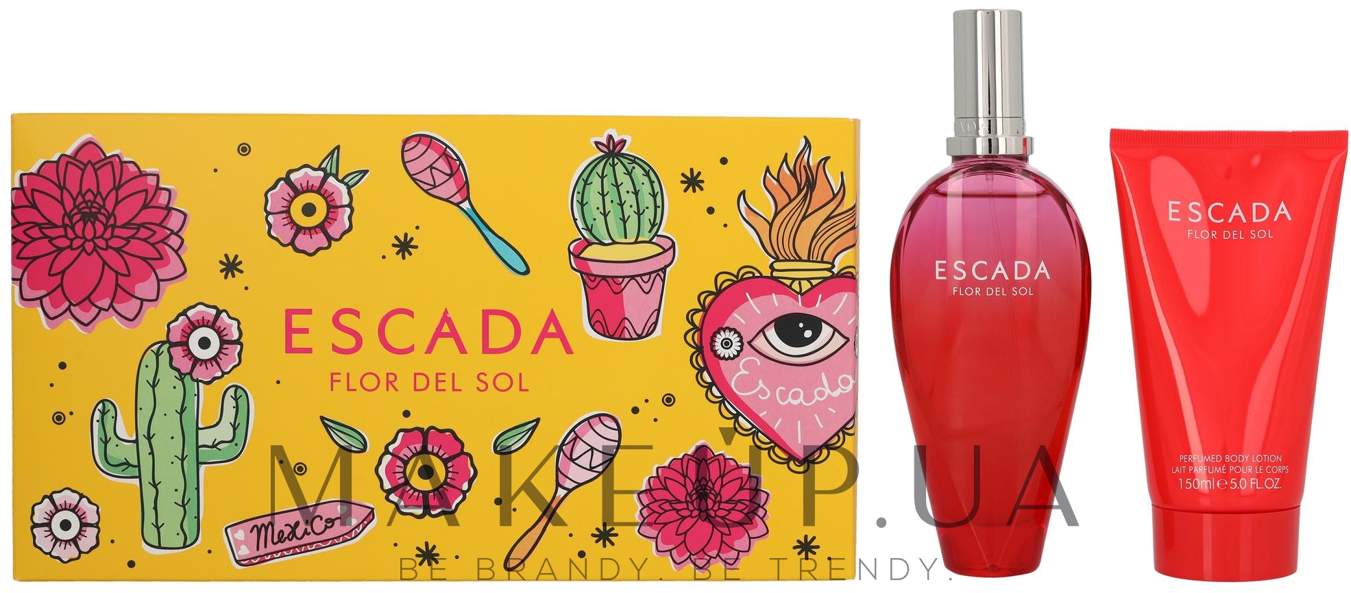 Духи Эскада женские Flor del. Escada Flor del Sol w EDT. Escada Flor de Sol тестер. Эскада косметика хайлайтер.