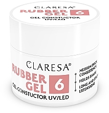 Гель для нарощування нігтів, 12 г - Claresa Rubber Gel — фото N5