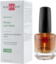 Пом'якшувач кутикули з медовим екстрактом - Sophin Honey Cuti-clean — фото N1