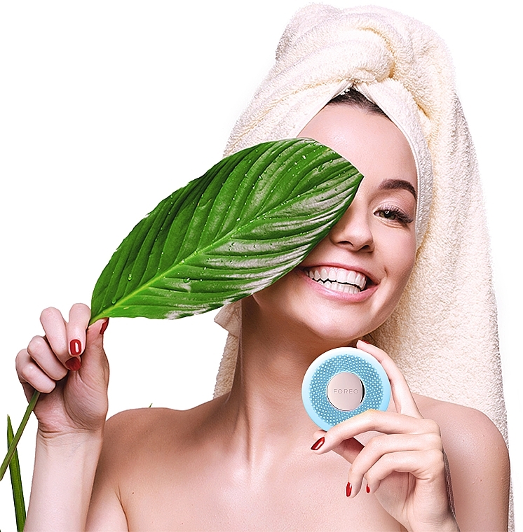 УЦЕНКА Смарт-маска для лица UFO mini для всех типов кожи - Foreo UFO mini Smart Mask Treatment Device for Facial Treatment At-Home, Mint * — фото N4