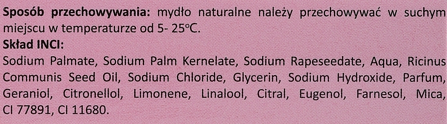100% растительное натуральное мыло с миндальным и аргановым маслом - Koszyczek Natury — фото N2