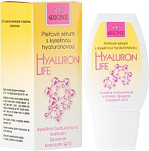 Парфумерія, косметика Сироватка для обличчя - Bione Cosmetics Hyaluron Life Moisturizing & Nourishing Face Serum