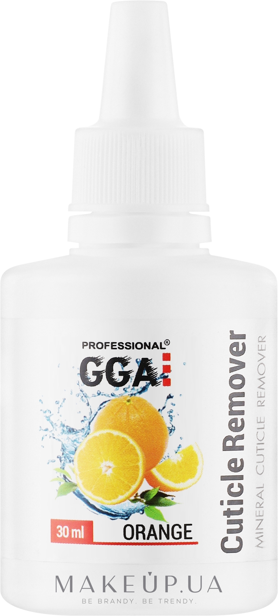 Средство для удаления кутикулы "Апельсин" - GGA Professional Cuticle Remover — фото 30ml