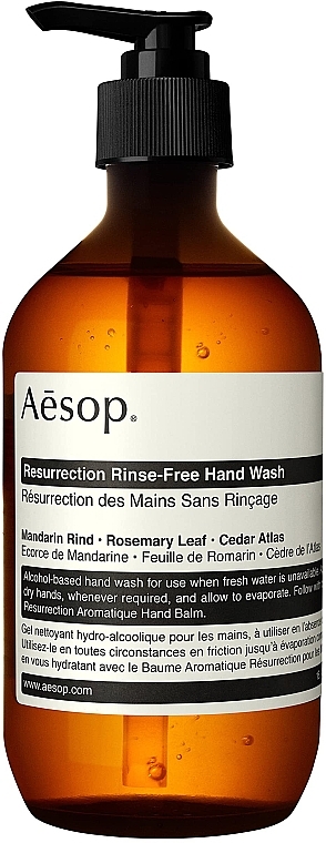 Гель для мытья рук - Aesop Resurrection Rinse-Free Hand Wash — фото N2